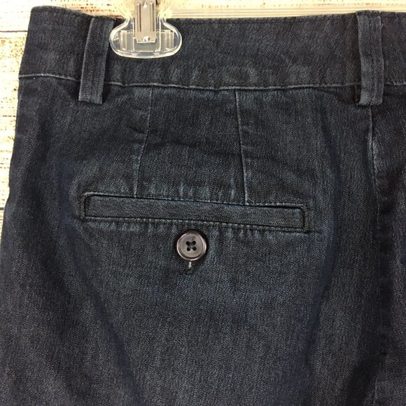 Lee Denim Capri Dark Wash Just below the Waist - Picture 5 of 7